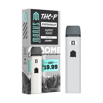 Modus Chrome THCP Disposable 2G Super Sonic Sativa vape device