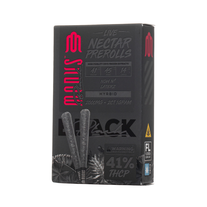 Modus Black Live Nectar Pre Rolls 2G Now N' Laterz hybrid