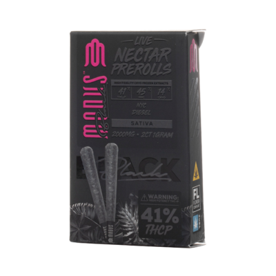 Modus Black Live Nectar Pre Rolls 2G NYC Diesel sativa