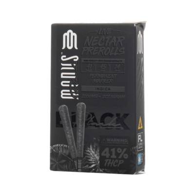 Modus Black Live Nectar Pre Rolls 2G Permanent Marker indica
