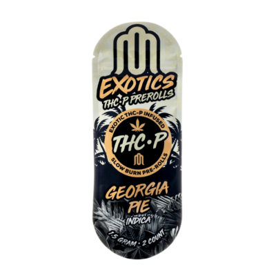 Modus Exotics Diamond Infused THC-P Pre Rolls 3G Georgia Pie indica