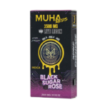 Muha Meds Live Resin Disposable 3.5g Black Sugar Rose 3500MG THCP HHCP HHC