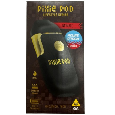 Pixie Pod Lifestyle Series disposable vape 2ml Azure Dream hybrid