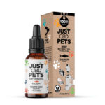 Just CBD Pets Hemp Extract Oil 100mg Salmon Flavor tincture for dogs and cats 1oz