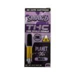 Smak’d THC Vape Cartridge 2G Planet X Indica hemp-derived cannabinoids vape cart
