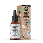 Just CBD Pets Hemp Extract Oil 250mg Tuna Flavor tincture for dogs and cats 1oz