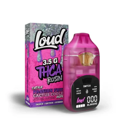 loud-rosin-disposable-thca-passion-fruit-cactus-cooler