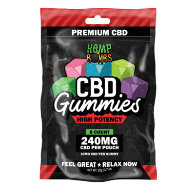 Hemp Bombs – High Potency CBD Gummies – 240