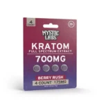 Mystic Labs – Kratom Full Spectrum Extract Tablets – Berry Rush – 700mg