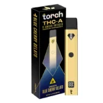 Torch - Diamond Infused - Disposable Vape -THC-A ,Delta 8, HHC, THC-P - Blue Cherry Gelato - Indica -2.5G