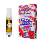 DOZO Don’t Trip THC-A Trippy Diamonds 2.2g Cartridge Wrecked Kush Indica