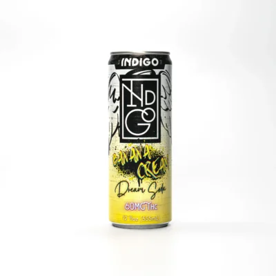 Indigo - Dream Soda - THC - banana-cream-Flavors - 60mg - 12oz