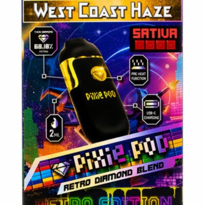 Pixie Dust - Disposable Vape - THC-A - west-coast-haze - 2ML