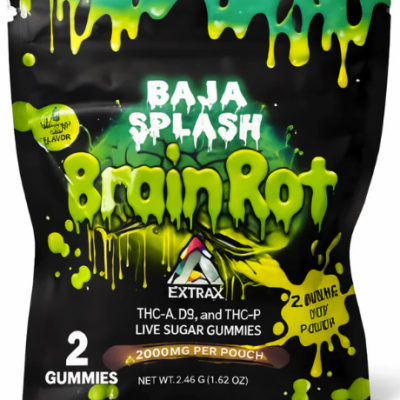 THCa Live Sugar BrainRot Gummies – 2,000mg - Baja Splash