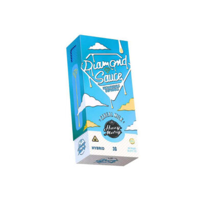 Hazy Mary Diamond Sauce Disposable Vape THC-P / THC-V / D8 - 3 Gram - Cereal Milk