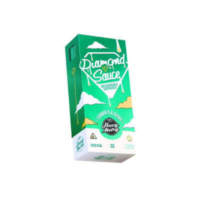 Hazy Mary Diamond Sauce Disposable Vape THC-P / THC-V / D8 - 3 Gram - Cookies & Kush