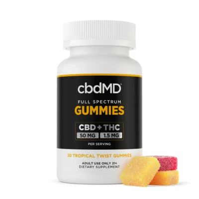 cbdmd-full-spectrum-gummies-cbd-D9-tropical-twist-1500mg.webp