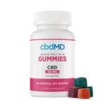 cbdMD Broad Spectrum CBD Gummies 1500mg Tropical Mix, 30 Count