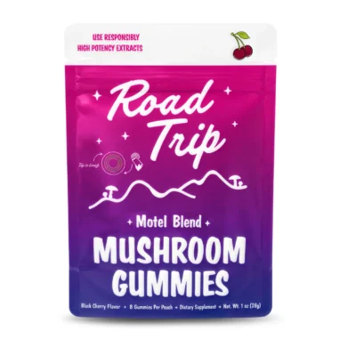 Road Trip Motel  Blend Mushroom Gummies – 8 Count