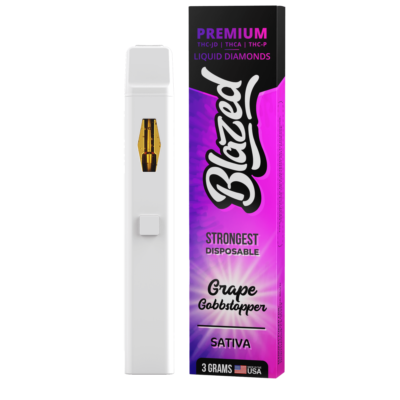 Blazed Premium Liquid Diamonds Disposable Vape THCA +  THC-JD +THCP - 3 Grams