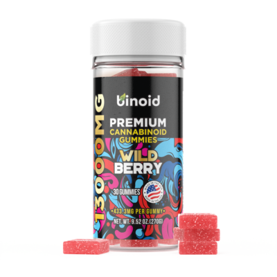 Binoid Good Luck Gummies THCA, Delta 8 THC, Delta 9 THC & THC-P 13,000mg – 30 Gummies