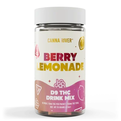 Canna River D9 Drink Mix Delta 9 THC Multiple Flavors Available 15MG | 10 Count