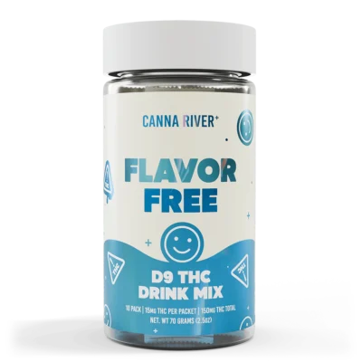 Canna River D9 Drink Mix Delta 9 THC Multiple Flavors Available 15MG | 10 Count