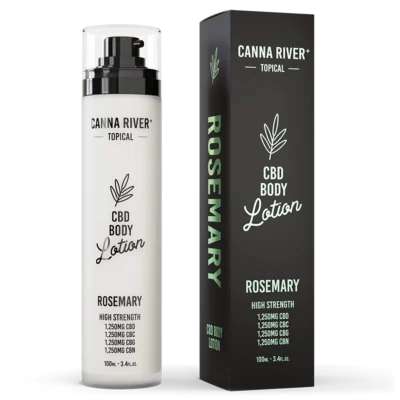Canna River Broad Spectrum Body Lotion  CBD + CBC + CBG + CBN - 1250MG