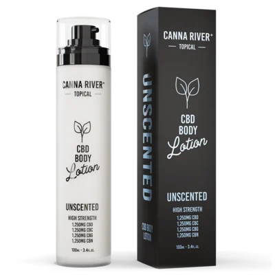Canna River Broad Spectrum Body Lotion  CBD + CBC + CBG + CBN - 1250MG
