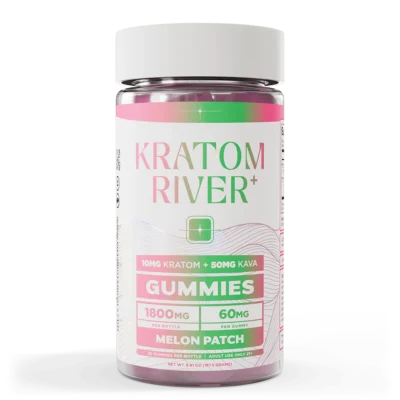 Canna River Kratom + Kava Gummies Multiple Flavors Available - 1800MG | 30 Gummies