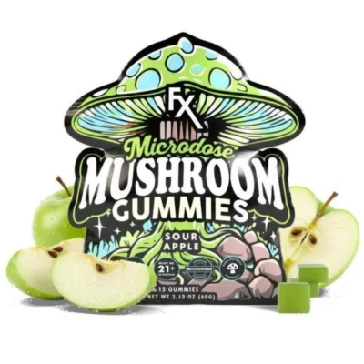 CBDfx Microdose Mushroom Gummies Multiple Flavors Available 15 Gummies