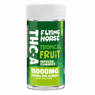 Flying Horse Infused Gummies THCA Multiple Flavors -15000MG - 15 Count
