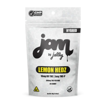 Jelly JAM Gummies  D9 THC + THC-P  300mg – 20 Count – Multiple Flavors