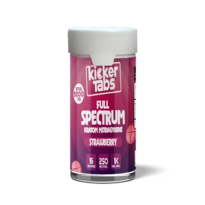 Kicker Tabs Full Spectrum Kratom Tablets Multiple Flavors - 250MG