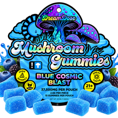 Dream Dose Mushroom Gummies  37,500mg – 15 Count