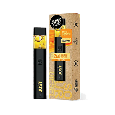 JustCBD Full Spectrum CBD Disposable Vape CBD 1000mg