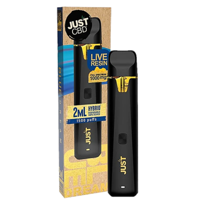 JustCBD Live Resin Full Spectrum CBD Disposable Vape 1000mg