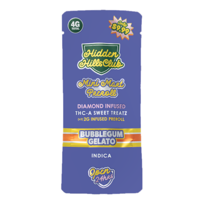 Hidden Hills Club Mini Mart THCA Diamond Infused Pre-Roll 2x2G