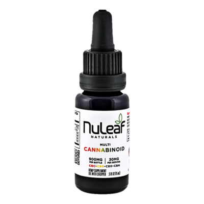 NuLeaf Naturals CBD CBG CBN CBC Spectrum Multicannabinoid Oil